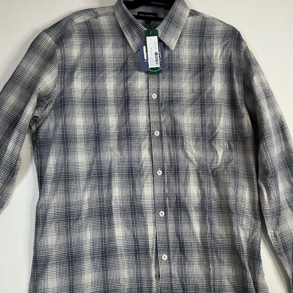 NWT Jack Maverick men’s long sleeve brushed flannel  shirt size L - Picture 1 of 7